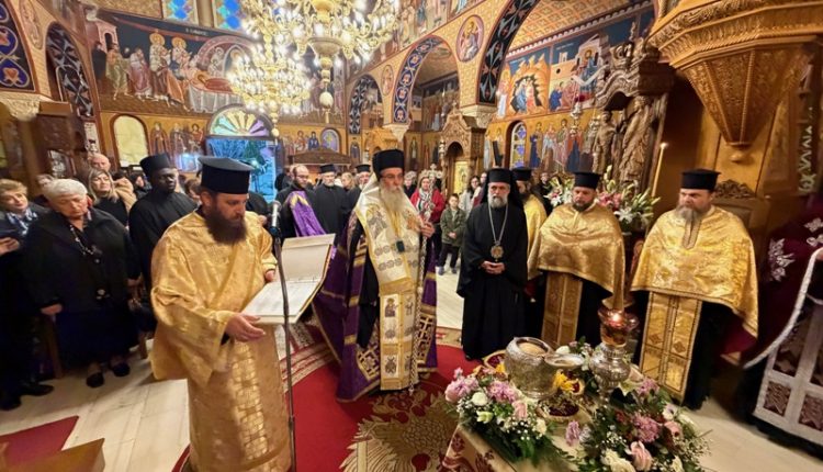 Η-Τιμία-Κάρα-της-Οσίας-Γαβριηλίας-στην-Ι.-Μητρόπολη-Κισάμου-και-Σελίνου