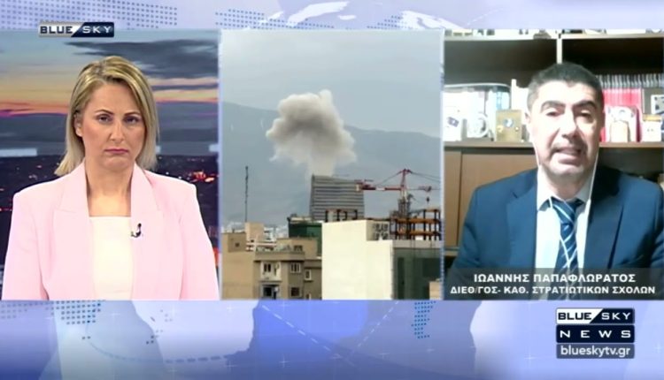 Ι.-Παπαφλωράτος-στο-blue-sky:-Το-Ιράν-χτυπάει-αναξέλεγκτα-–-Στόχος-να-προκαλέσει-παγκόσμια-οικονομική-κρίση
