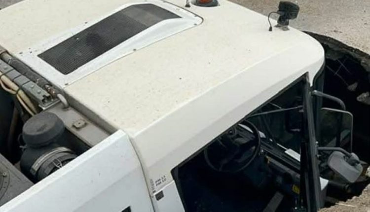 Δρόμος-«ρούφηξε»-μηχάνημα-καθαρισμού-στα-Γιάννενα