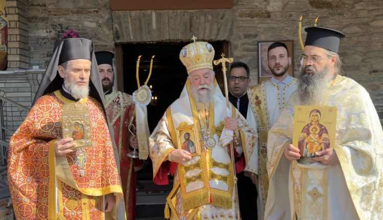 Ελευθερουπόλεως-Χρυσόστομος:-Η-τιμή-των-εικόνων-συνδέεται-άρρηκτα-με-την-Ενανθρώπηση