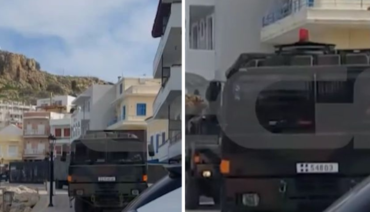 Κάρπαθος:-Νέο-βίντεο-με-την-μεταφορά-των-patriot-–-Η-πορεία-τους-μέσα-από-τους-στενούς-δρόμους-του-νησιού