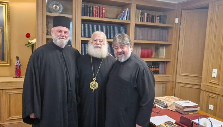 Συνάντηση-Πατριάρχη-Αλεξανδρείας-και-Μητροπολίτη-Ζάμπιας-στην-Αθήνα