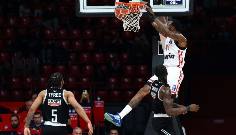 basket-league:-Εύκολα-ο-Ολυμπιακός,-100-73-τον-ΠΑΟΚ