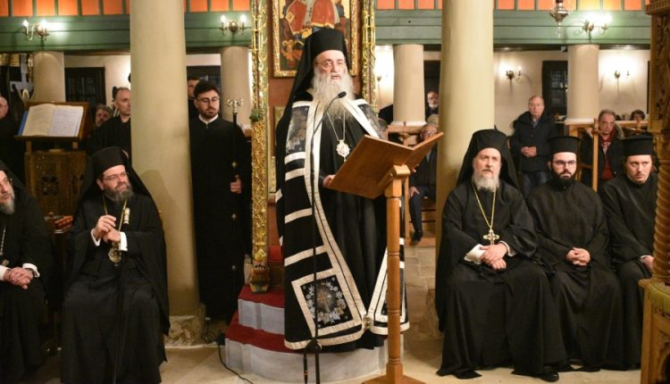 Ο-Μητροπολίτης-Δράμας-στον-Γ’-Κατανυκτικό-Εσπερινό-στην-Κομοτηνή