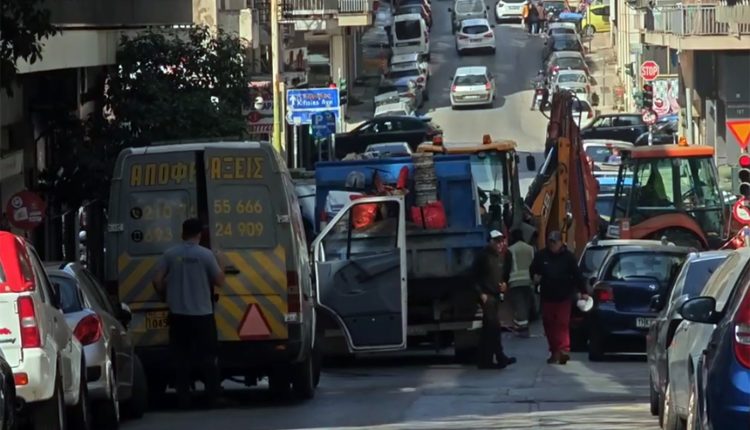 Κλειστή-η-οδός-Φωκίδος-δίπλα-στο-νοσοκομείο-Παίδων,-λόγω-εργασιών-της-ΕΥΔΑΠ-–-Κυκλοφοριακές-ρυθμίσεις-στο-σημείο