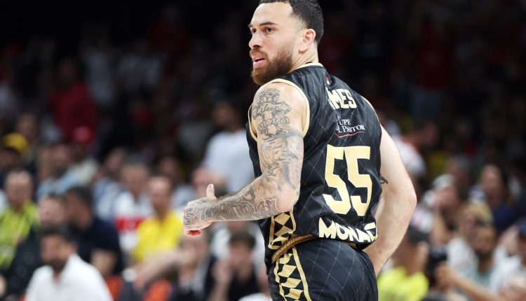 Μονακό-–-Ολυμπιακός:-Δεν-παίζουν-οι-Τζέιμς-και-Οκόμπο,-με-8-παίκτες-έμειναν-οι-Μονεγάσκοι