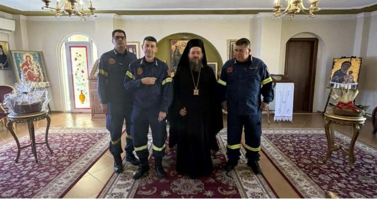 Τον-Μητροπολίτη-Κιλκισίου-επισκέφθηκε-ο-νέος-Γενικός-Επιθεωρητής-Πυροσβεστικών-Δυνάμεων-Βορείου-Ελλάδος