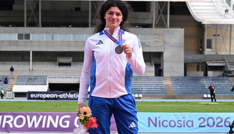 Ευρωπαϊκό-Κύπελλο-Ρίψεων:-Ασημένιο-μετάλλιο-η-Ραφαηλίδου-στη-σφαιροβολία