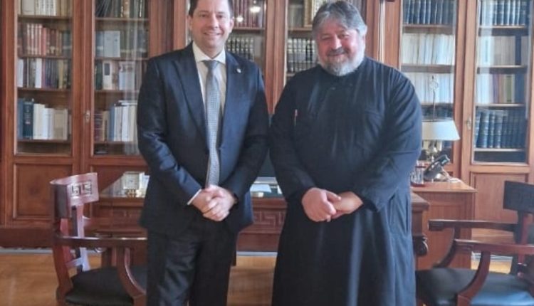 Συνάντηση-Μητροπολίτη-Ζάμπιας-με-τον-Πρύτανη-του-ΕΚΠΑ