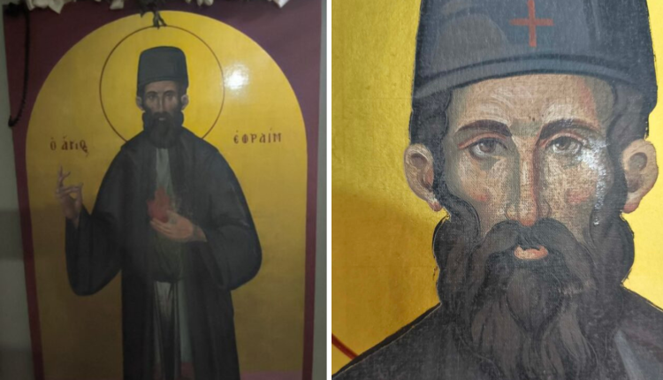 Μητροπολίτης-Καλύμνου-για-εικόνα-Αγίου-Εφραίμ:-«Η-εικόνα-αναβλύζει,-το-θαύμα-δεν-έχει-έρευνα»