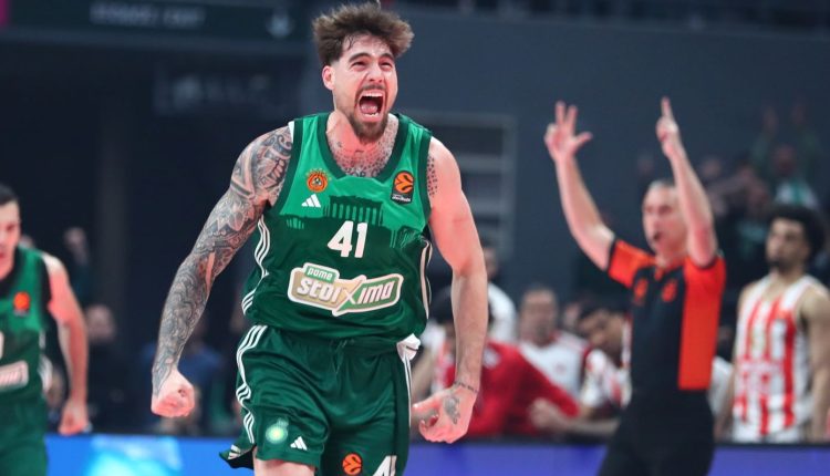 euroleague:-Ξύπνησε-στο-τέλος-και-νίκησε-ο-Παναθηναϊκός,-82-74-τον-Ερυθρό-Αστέρα