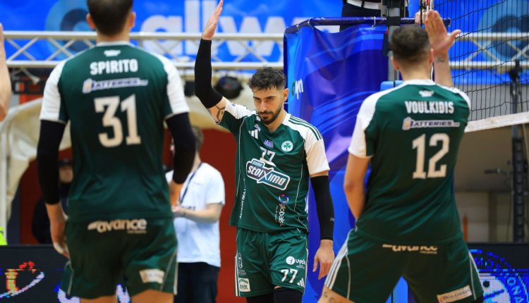 Βόλει:-Δυσκολεύτηκε-αλλά-πήρε-το-Κύπελλο-ο-Παναθηναϊκός,-3-2-τον-Φλοίσβο-–-Η-χρυσή-βίβλος