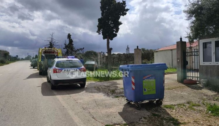 Τροχαίο-στον-Παζινό-Ακρωτηρίου-στα-Χανιά-–-Ιερέας,-οδηγός-ΙΧ,-εξετράπη-της-πορείας-του-και-προσέκρουσε-σε-τοίχο
