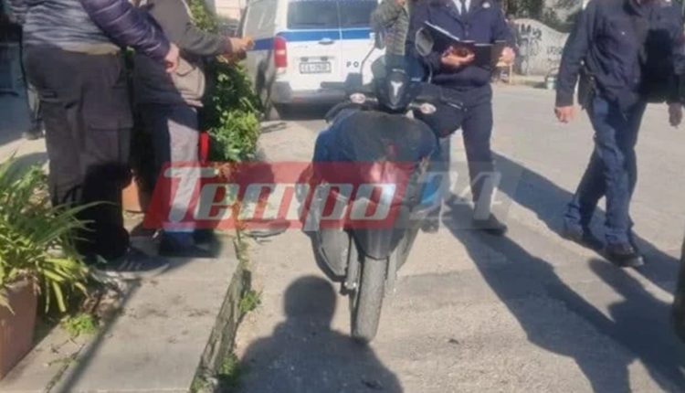 Απίστευτο-τροχαίο-στην-Πάτρα:-Αυτοκίνητο-παρέσυρε-50χρονη-πεζή-που-εκσφενδονίστηκε-σε-μηχανάκι-και-κατέληξε-σε-γλάστρες