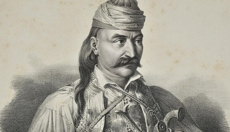 Οι-αγωνιστές-της-Ελληνικής-Επανάστασης-με-τον-Κολοκοτρώνη-στη-θεμελίωση-του-Εθνικού-Αστεροσκοπείου-Αθηνών