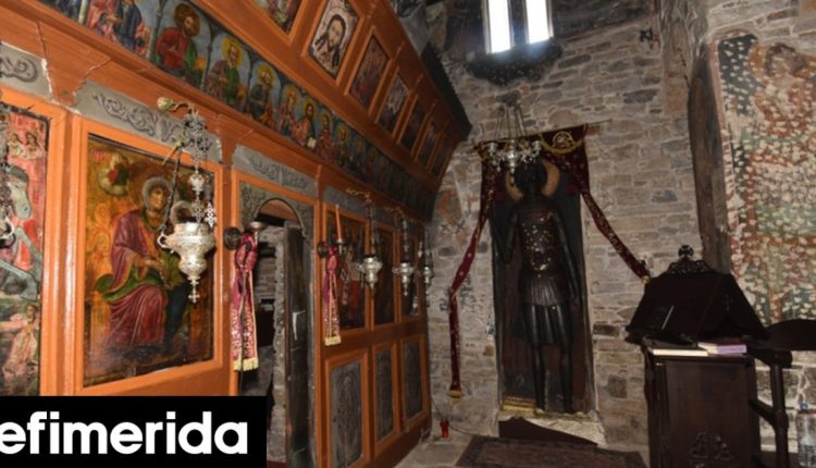 Μία-σπάνια-ξυλόγλυπτη-εικόνα-3-μέτρων-του-Αγ.-Γεωργίου-από-τον-13ο-αιώνα-Σε-ποιον-ναό-βρίσκεται