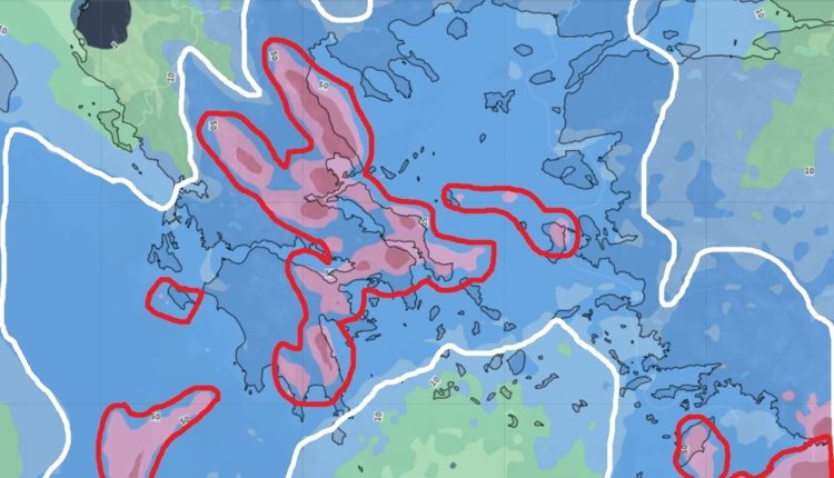Πρωταπριλιά-η-πιο-επιβαρυμένη-μέρα-της-κακοκαιρίας-–-Ποιες-είναι-οι-«κόκκινες»-περιοχές-σύμφωνα-με-τον-Γιάννη-Καλλιάνο