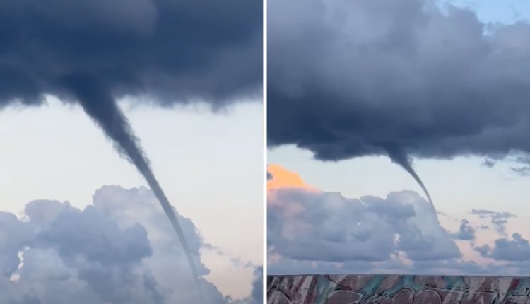 Μεγάλος-υδροστρόβιλος-εμφανίστηκε-στη-Σάμο-–-Δείτε-βίντεο