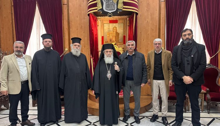 Επισκέψεις-στον-Πατριάρχη-Ιεροσολύμων-Θεόφιλο