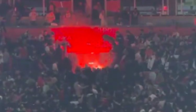 Ερυθρός-Αστέρας-–-Παρτίζαν:-Επεισόδια-οπαδών-–-αστυνομίας-μέσα-στη-belgrade-arena-στο-ντέρμπι-της-euroleague