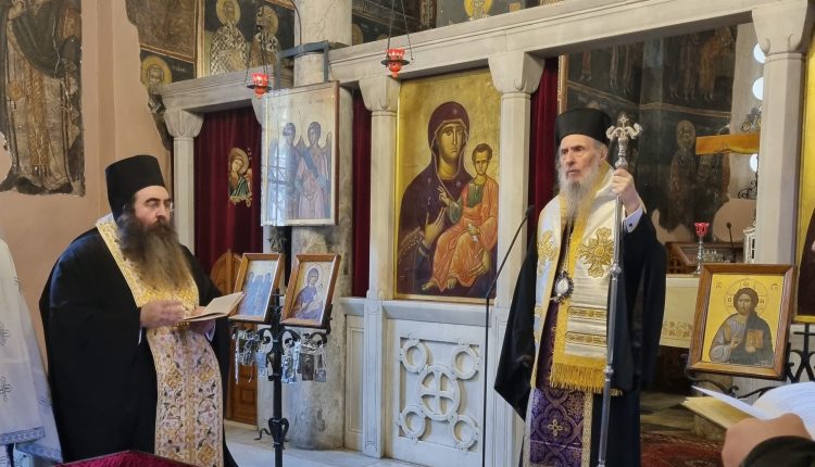 Η-Εξόδιος-Ακολουθία-του-μακαριστού-π-Αγαπίου-στην-ΙΜ.-Ασωμάτων-Πετράκη