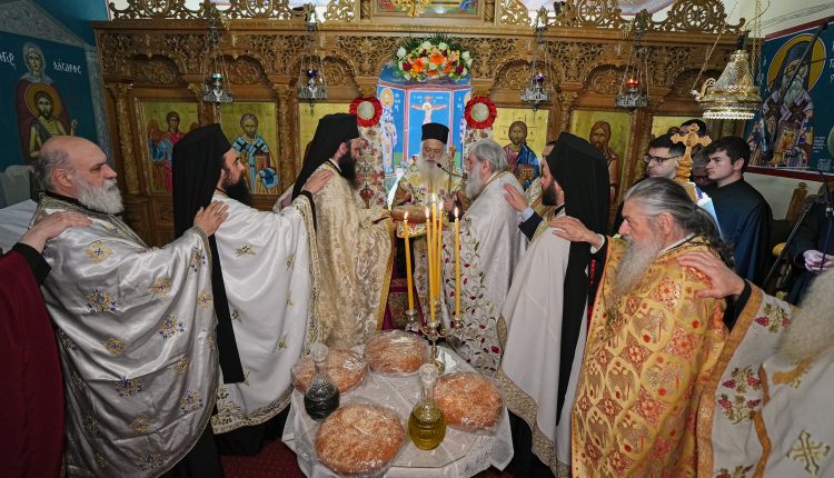 Αρχιερατικός-Εσπερινός-στο-Ιερό-Προσκύνημα-Αγίου-Λαζάρου-στον-Ευαγγελισμό-Λαγκαδά