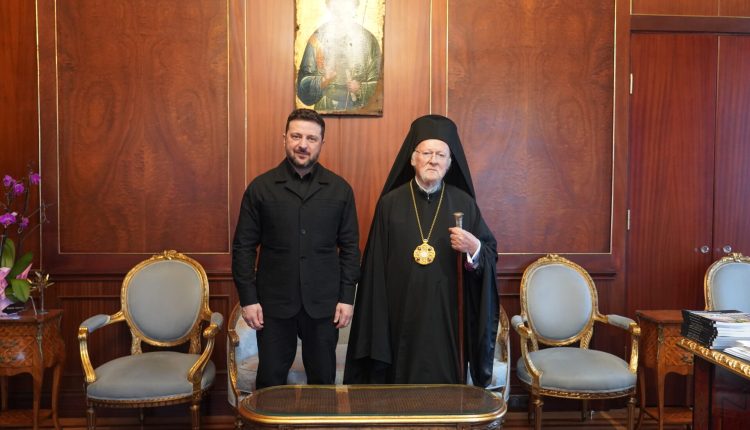 Στήριξη-στις-ειρηνευτικές-προσπάθειες-εξέφρασε-ο-Οικουμενικός-Πατριάρχης-στη-συνάντηση-με-τον-Βολοντίμιρ-Ζελένσκι-στο-Φανάρι