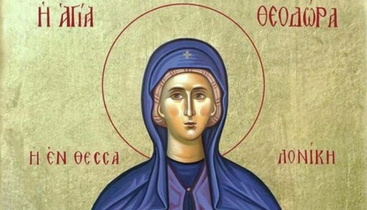 5-Απριλίου:-Εορτάζει-η-Οσία-Θεοδώρα-η-εν-Θεσσαλονίκη