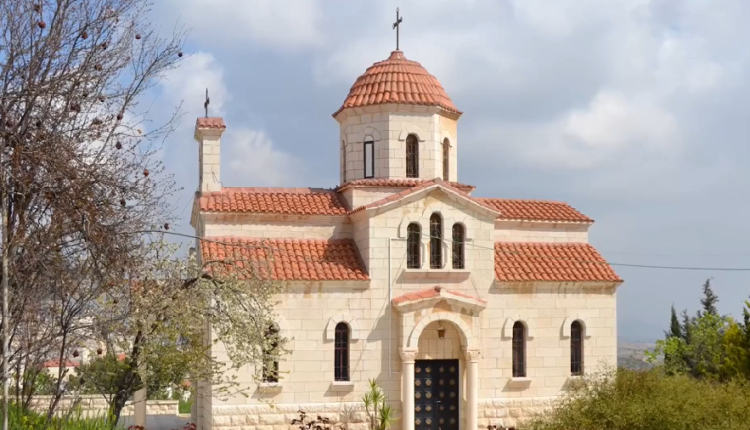 Στο-Μοναστήρι-της-Βηθφαγή-από-όπου-ο-Χριστός-έκανε-θριαμβευτική-είσοδο-στα-Ιεροσόλυμα