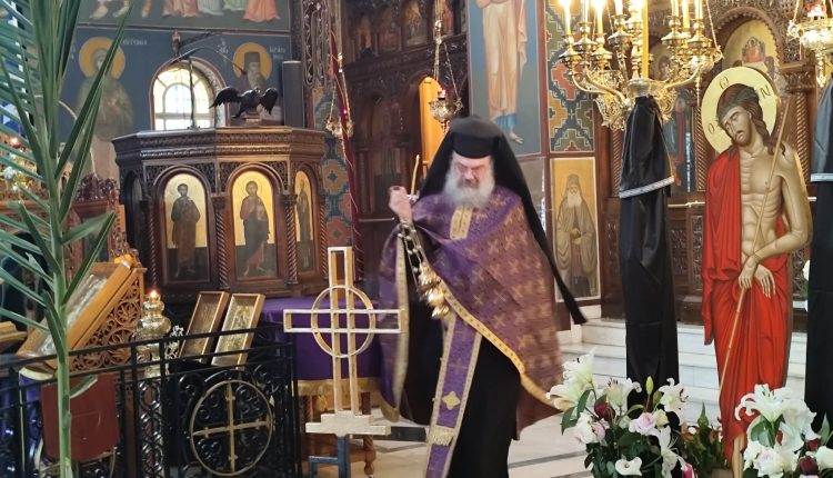 Ευλαβικός-αίνος-για-τη-Μεγάλη-Δευτέρα,-στον-Ιερό-Ναό-της-Παναγίας-Κολοκυνθούς