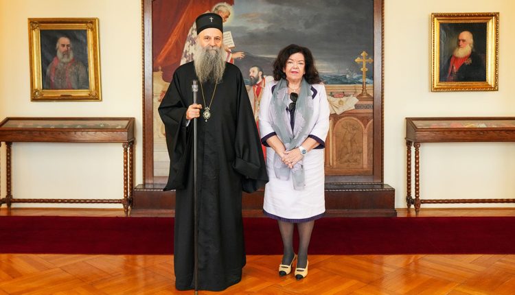 Συνάντηση-Πατριάρχη-Σερβίας-με-την-eιδική-aπεσταλμένη-του-Ηνωμένου-Βασιλείου-για-τα-Δυτικά-Βαλκάνια