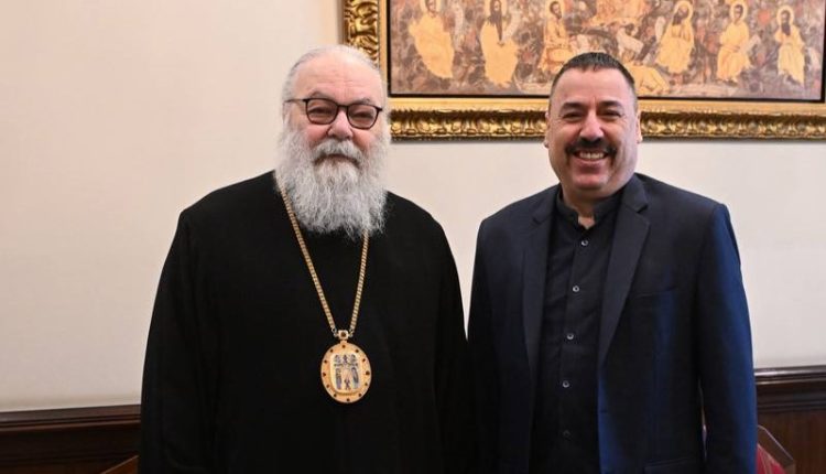 Συνάντηση-Πατριάρχη-Αντιοχείας-με-τον-Επιτετραμμένο-της-Πρεσβείας-της-Κύπρου-στη-Συρία