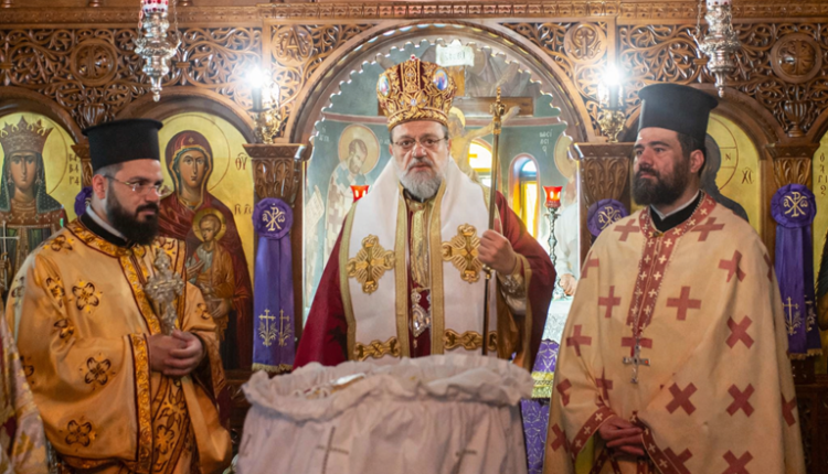 Ο-Μεσσηνίας-Χρυσόστομος-στην-Αγία-Βαρβάρα-Καλαμάτας