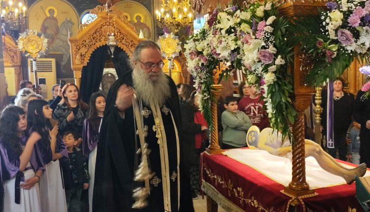 Ηθικός-αίνος-για-την-ιερά-Αποκαθήλωση-του-Ιησού,-στην-Αγία-Μαρκέλλα-Βοτανικού