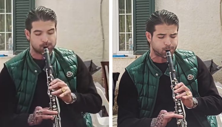 Άρης-Μουγκοπέτρος:-«Εδώ-είμαι-πάλι»-–-Παίζει-πάλι-κλαρίνο-ένα-χρόνο-μετά-τον-σοβαρό-τραυματισμό-του-από-κροτίδα