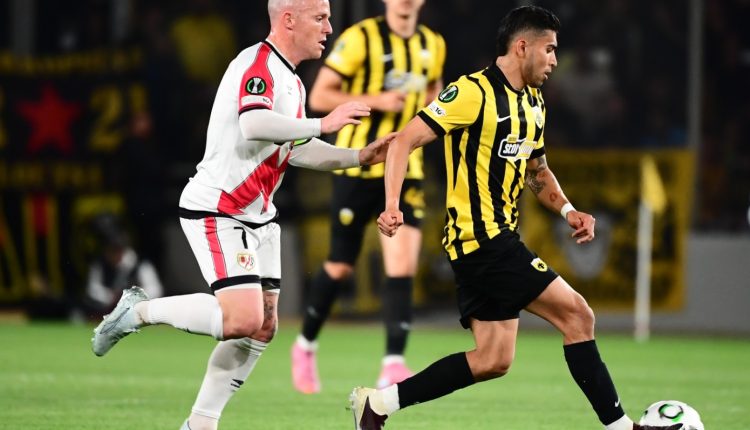 ΑΕΚ-–-Ράγιο-Βαγιεκάνο:-2-0-στο-36′-με-πέναλτι-ο-Μαρίν