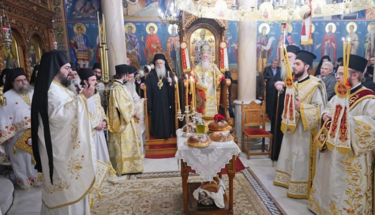 Τρισαρχιερατικός-Πανηγυρικός-Εσπερινός-της-Ζωοδόχου-Πηγής-στην-ΙΜ.-Παναγίας-Δοβρά