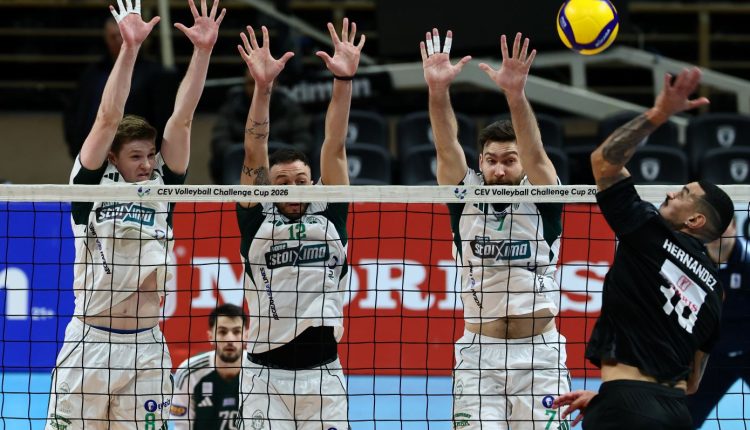 volley-league:-Πρώτος-τελικός-Παναθηναϊκού-ΠΑΟΚ-στο-Μετς