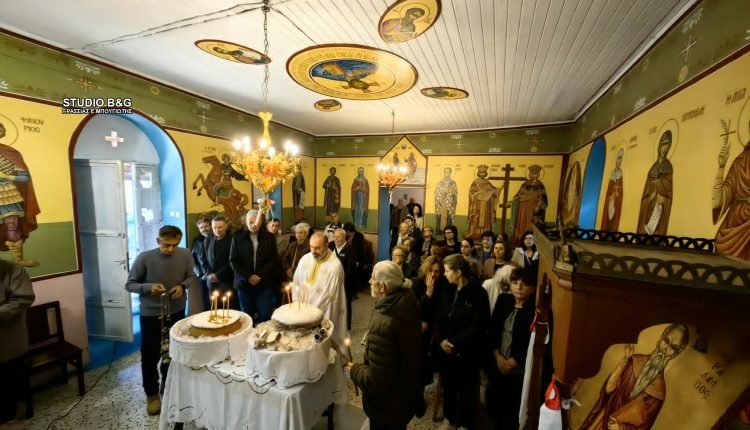 Με-κάθε-λαμπρότητα-το-τοπικό-διαμέρισμα-των-Λευκακίων-Ναυπλίου,-τιμά-των-Άγιο-Θωμά