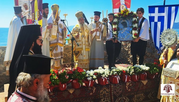 Η-Μονεμβάσια-τίμησε-την-Πολιούχο-της,-Παναγία-Χρυσαφίτισσα