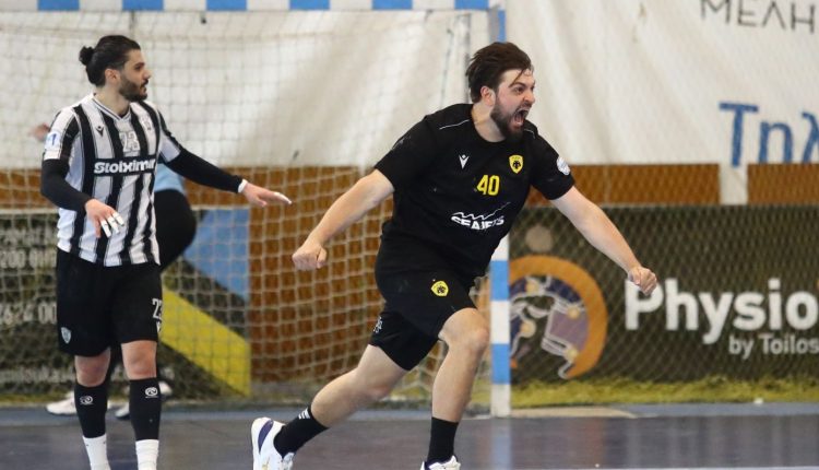 handball-premier:-Έκανε-το-1-0-η-ΑΕΚ,-37-31-τον-ΠΑΟΚ