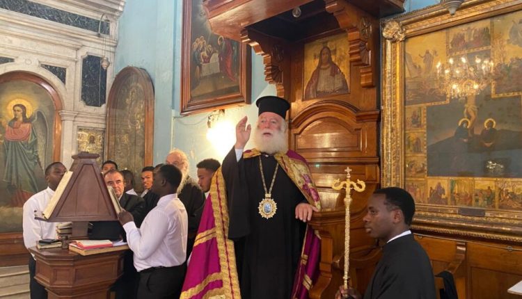 Ο-Πατριάρχης-Αλεξανδρείας-χοροστάτησε-στον-Άγιο-Γεώργιο-του-Κανισκερείου-Ιδρύματος