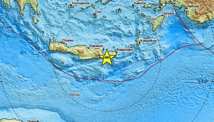 Ισχυρός-σεισμός-στην-Κρήτη:-Έχουν-καταγραφεί-20-μετασεισμοί-–-«Νωρίς-για-ασφαλείς-εκτιμήσεις»