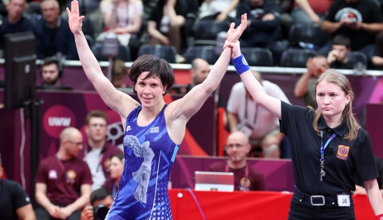 Ευρωπαϊκό-Πρωτάθλημα-Πάλης:-Πήρε-το-ασημένιο-η-Πρεβολαράκη