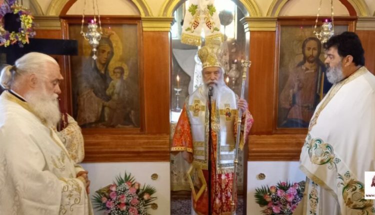 Χειροθεσία-Πρωτοπρεσβύτερου-στον-ΙΝ.-Αγίου-Γεωργίου-Πανηγυρίστρας-Σκάλας