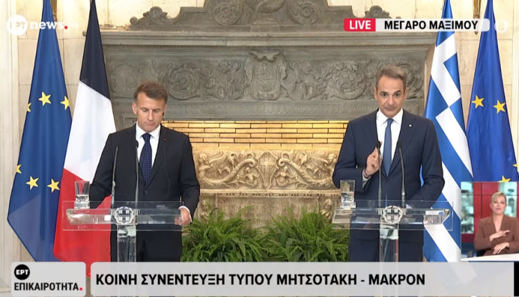 Κοινή-συνέντευξη-Τύπου-του-Κ-Μητσοτάκη-και-του-Εμ.-Μακρόν