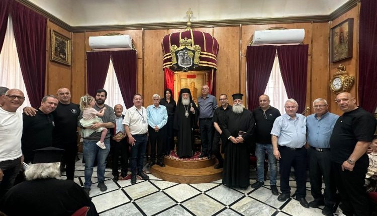 Επισκέψεις-στον-Πατριάρχη-Ιεροσολύμων-Θεόφιλο