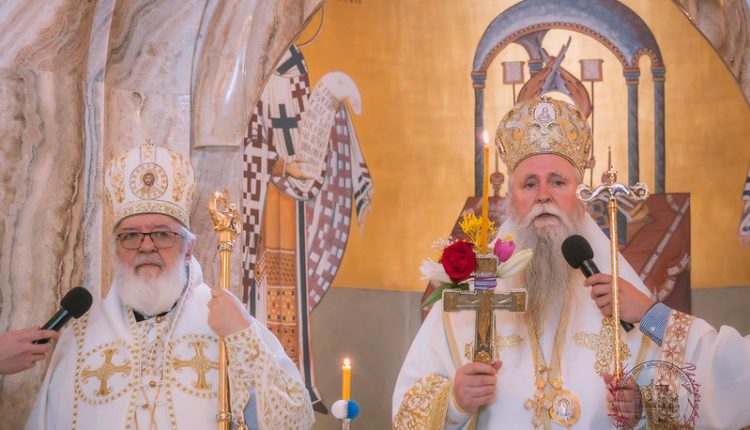 Κυριακή-των-Μυροφόρων-στην-Ποντγκόριτσα-με-τον-Μητροπολίτη-Μαυροβουνίου-και-τον-Πολωνό-Επίσκοπο-Βαρσανούφιο
