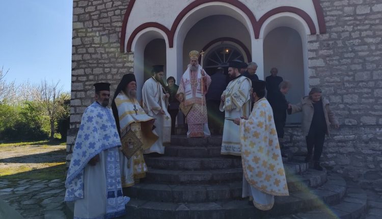 Στον-γενέθλιο-τόπο-του-Αγίου-Σεραφείμ,-Επισκόπου-Φαναρίου,-ο-Όρθρος-και-η-Θεία-Λειτουργία
