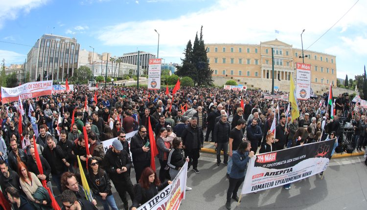 Στους-δρόμους-για-την-Εργατική-Πρωτομαγιά-εργαζόμενοι-και-συνδικάτα-με-αιχμή-μισθούς-και-εργασιακά-–-Πώς-θα-κινηθούν-τα-ΜΜΜ